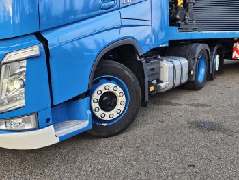 FH420 6x2*4 / SEMITRAILER + PALFINGER 720002 CRANE / KRAN